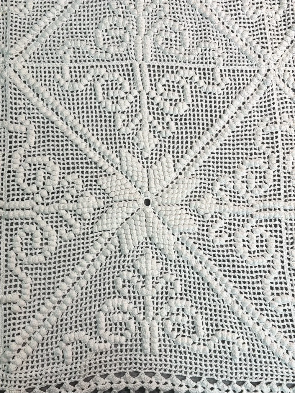 Handmade vintage crochet